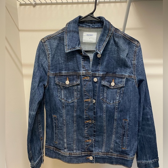 Old Navy Blue Denim Jacket NWOT - Picture 7 of 8